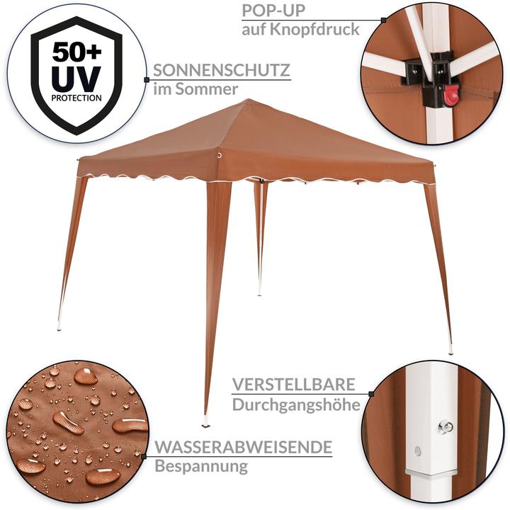 Actual product image Casaria Pavilion pop-up (300 cm, 300 cm)