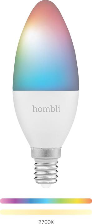 Produktbild Hombli Smart Bulb (E14, 4.50 W, 385 lm, 2 x, F)