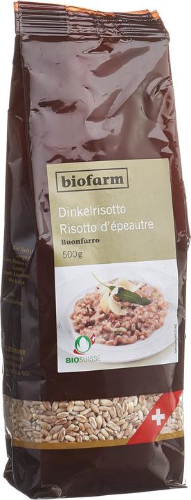 Actual product image Biofarm Buonfarro Spelt Risotto CH Bud (500 g)