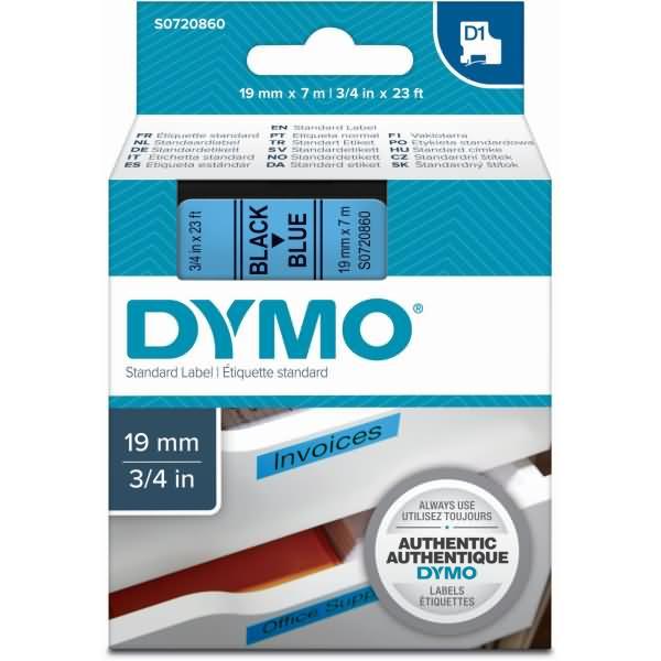 Produktbild Dymo S0720860 Standardband (1.90 cm, Blau)