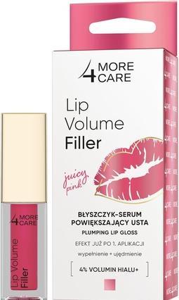 Produktbild Oceanic MORE4CARE Lip Volume Filler błyszczyk-serum powiększający usta Juicy Pink 4,8g