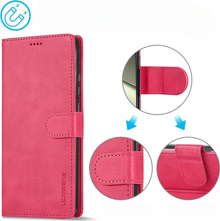 Actual product image LC.Imeeke Xiaomi 14T - Leather Case Cover (Xiaomi 14T)