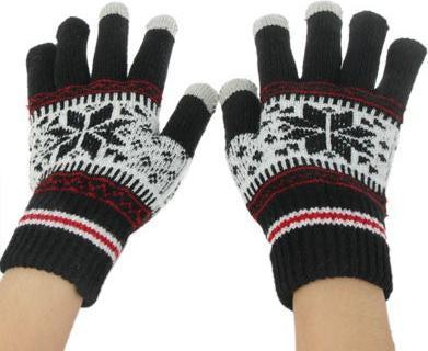 Immagine prodotto Hermex Guanti iGlove per TouchScreen Touch - Nero Taglia S (S)