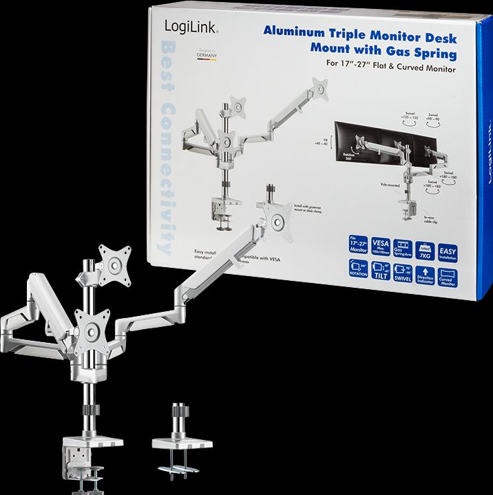Immagine prodotto LogiLink max, VESA /100x100 (Tavolo, 27")