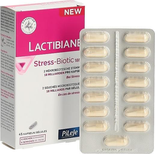 Image du produit Lactibiane Stress-Biotic 18M caps (45 pièce(s), Capsules, 46 g)