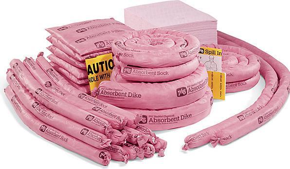 Image du produit Pig Kit d'urgence dans un conteneur à haute visibilité de 360 l, version chimique, absorbe 236,8 l. (1 pièce(s))