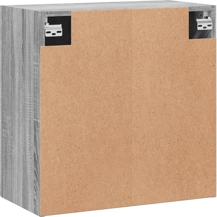 Actual product image VidaXL Wandschrank Grau Sonoma 60x31x60 cm Holzwerkstoff, Farbe (60 x 31 x 60 cm)
