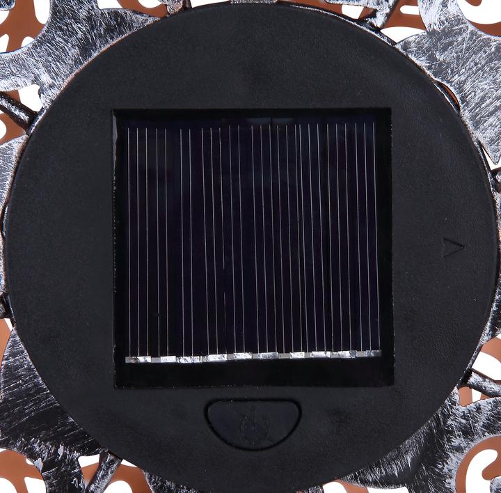 Produktbild Globo Solarleuchte Metall Silberfarben, 1xled (IP44)