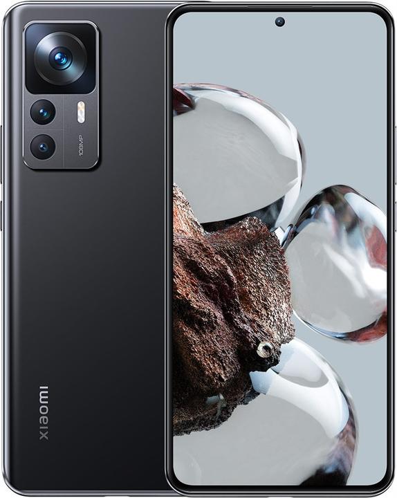 Produktbild Xiaomi 12T (256 GB, Black, 6.67", Dual SIM, 108 Mpx, 5G)