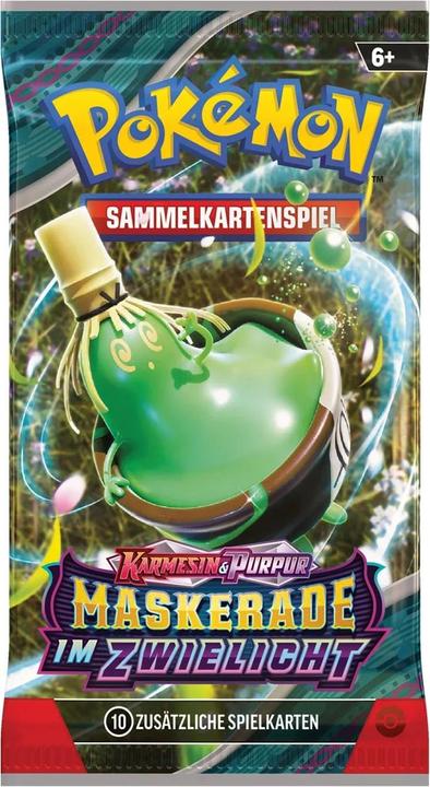Actual product image Pokémon Pokemon Maskerade im Zwielicht Booster Pack (German, Booster Pack)