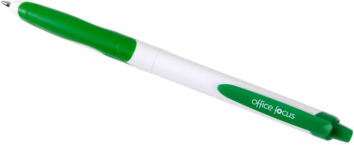 Actual product image Office focus Kugelschreiber Focus 1 mm Mine, Grün, 12 (Green, 12 x)