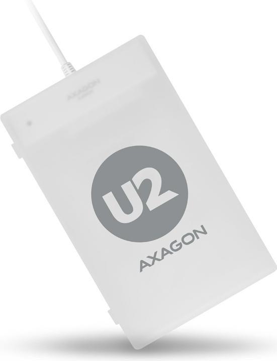 Immagine prodotto Axagon ADSA-1S6 Adattatore SLIMPort, USB 2.0, 2.5" SSD/HDD, SATA - con custodia (2.5")