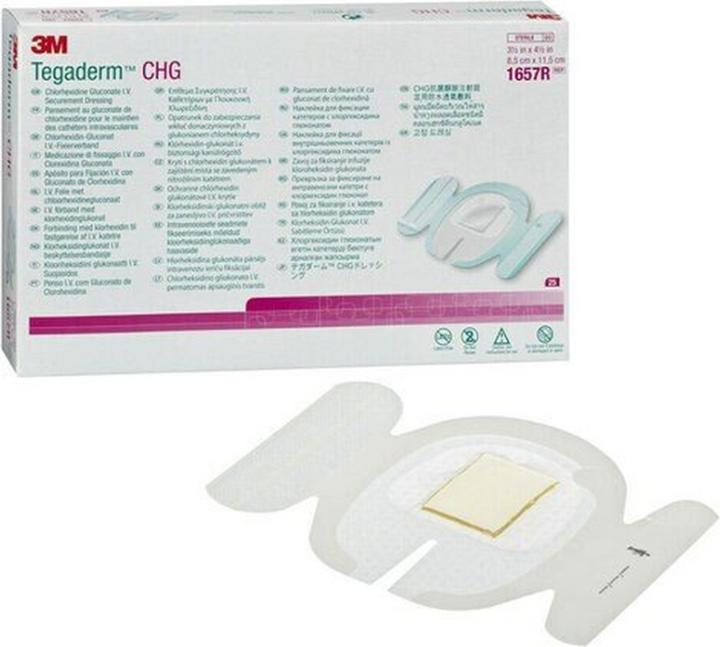 3M TEGADERM CHG 8.5x11.5cm 25 (25 x)