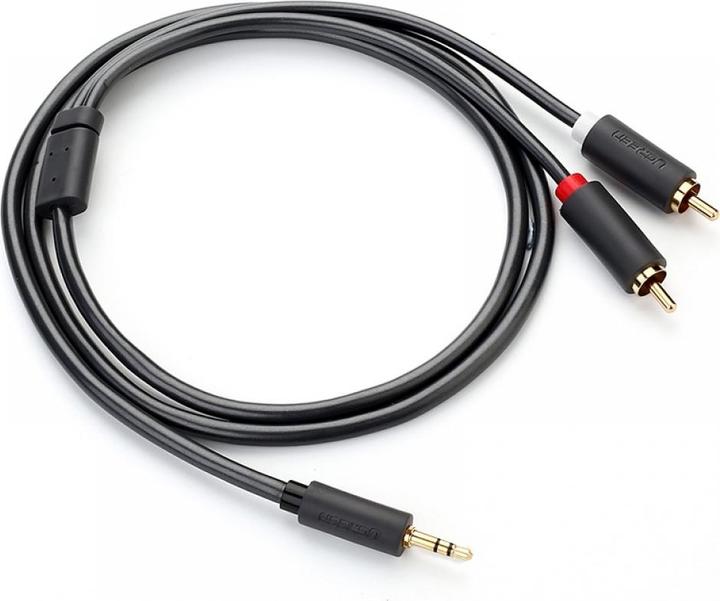 Produktbild Ugreen 3.5 mm Klinke – Cinch Stereo (x2) (1 m, 3.5mm Klinke (AUX))