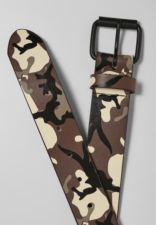 Produktbild Urban Classics Synthetic Leather Camo Belt (L)