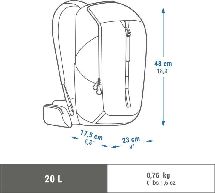 Image du produit Quechua MH100 (20 l)