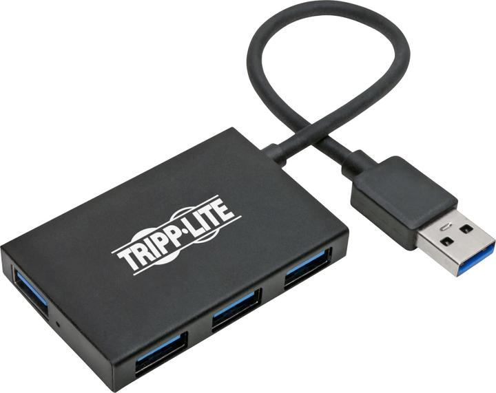 Image du produit Eaton 4 ports USB 3.0 SuperSpeed Slim Hub 5Gbps 4x USB-A Portable Aluminum (USB-C, 4 Ports)