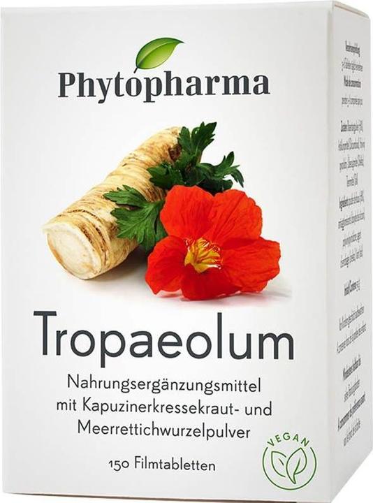 Produktbild Phytopharma Tropaeolum Filmtablette (150 Stück, Tabletten, 80 g)
