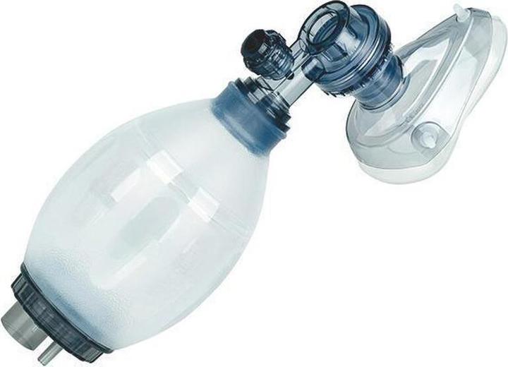 ResQ-Breezer Silicone Line II Beatmungsbeutel Kinder Volumen 550ml mit Maske Gr. 3 (Notfallkoffer)