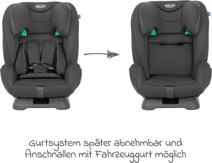 Actual product image Graco FlexiGrow R129 child seat from 15 months - (Child seat, ECE R129/i-Size Standard)