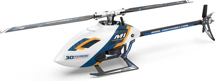 OMP Hobby Helicopter M1 EVO Flybarless, 3D, White BNF