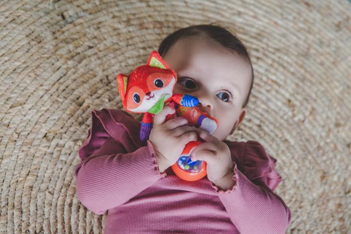 Actual product image VTech Animal Friends rattle - fox