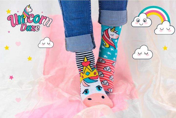 Produktbild United Oddsocks Unicorn Daze (3er Pack, 30 - 38)
