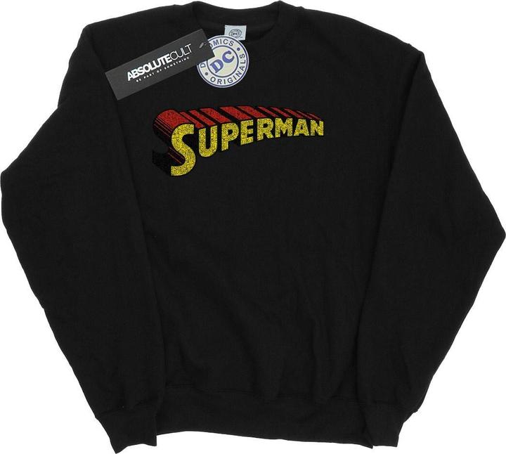 Immagine prodotto Superman Telescopic Crackle Logo Felpa Uomo (S)