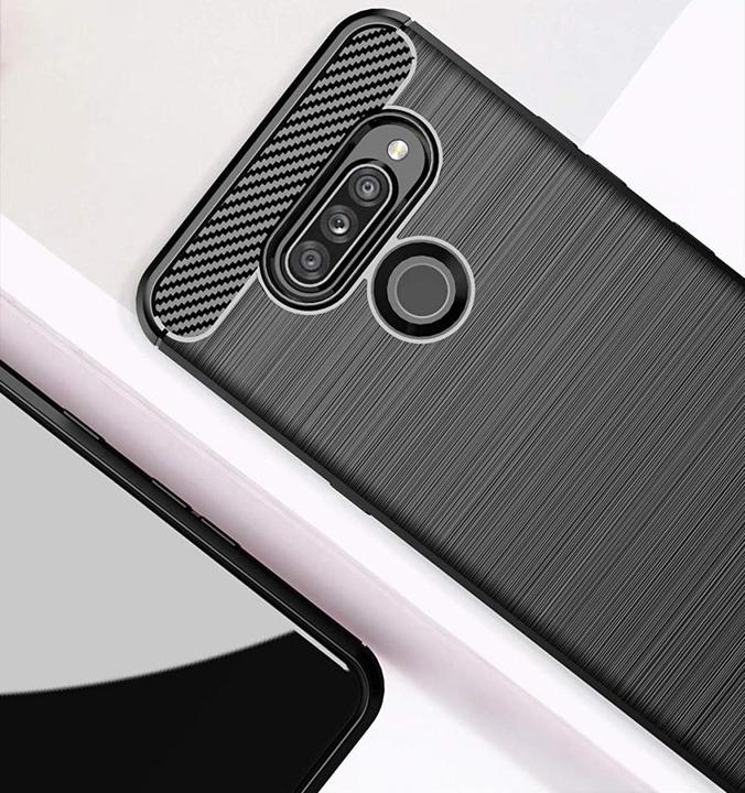 Produktbild Screenguard LG K50S Hülle Carbon Brushed Soft TPU (LG K50s)