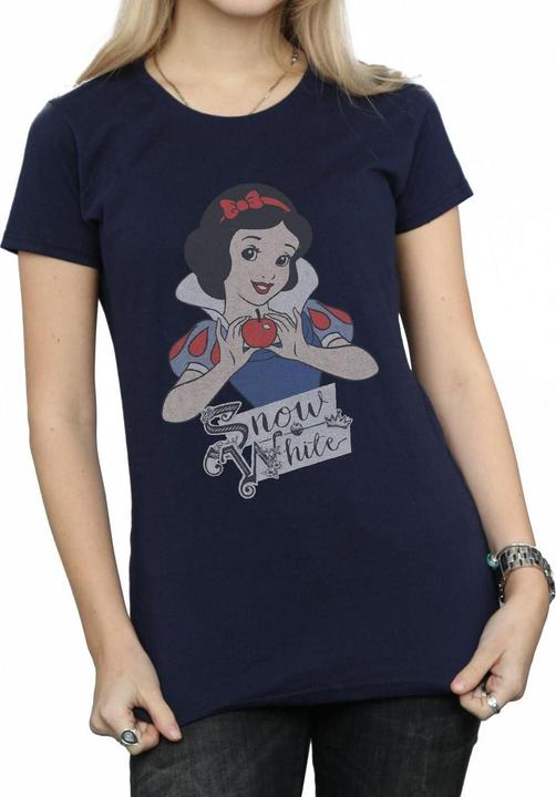 Actual product image Disney Princess Womens/Ladies Snow White Apple Cotton T-Shirt (XXL)