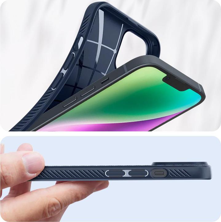 Immagine prodotto Spigen Liquid Air per iPhone 14 blu navy (Apple iPhone 14)