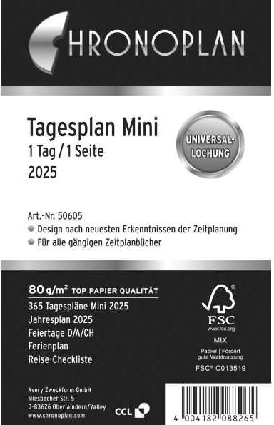 Image du produit Chronoplan Plan du jour (Allemand)