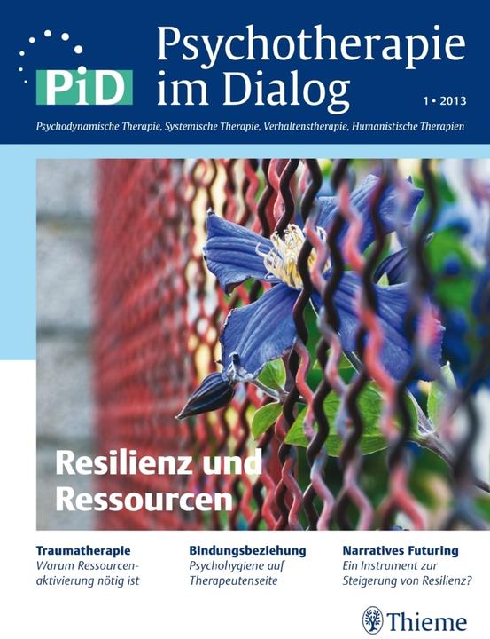 Produktbild Psychotherapie im Dialog.1/2013 Resilie (2013)