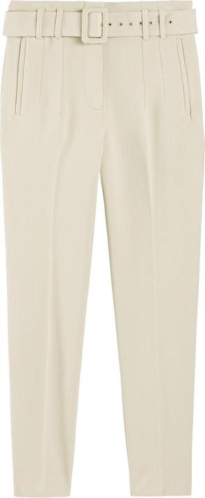 Produktbild La Redoute Collections Röhrenhose mit Gürtel (38)