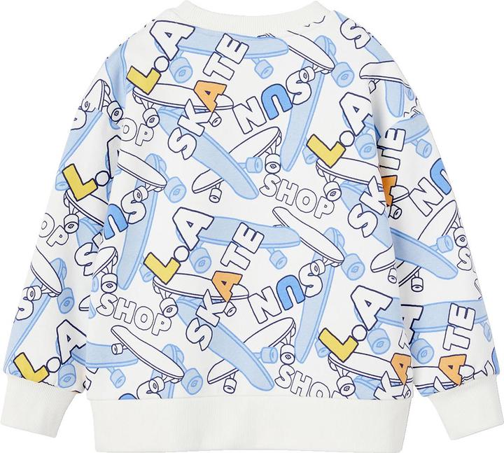 Actual product image Vertbaudet Jungen Sweatshirt mit Skater-Print und Recycling-Polyester (158)
