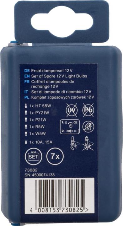 Image du produit Unitec Boîte de remplacement des lampes (H7)