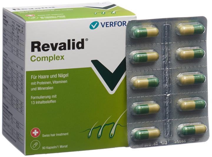 Produktbild Revalid Complex Biotin+ (90 Stück, Kapseln, 75 g)