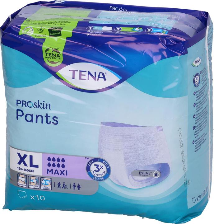 Produktbild Tena Pants Maxi Spitalsortiment (10 x, Large plus)