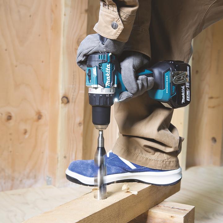 Produktbild Makita DDF484RTJ Akku-Bohrschrauber, 18 V, 2x 5,0 Ah Li-Ion, 54 (Akkubetrieb)