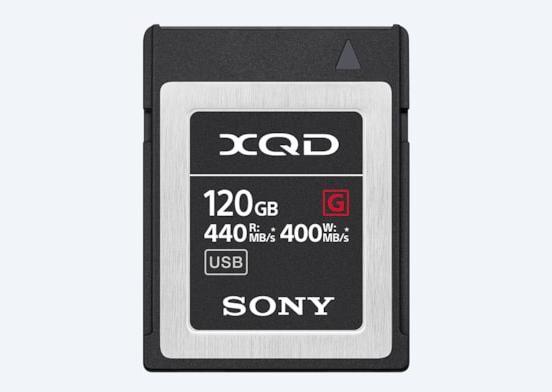 Actual product image Sony XQD G Series (120 GB, XQD)