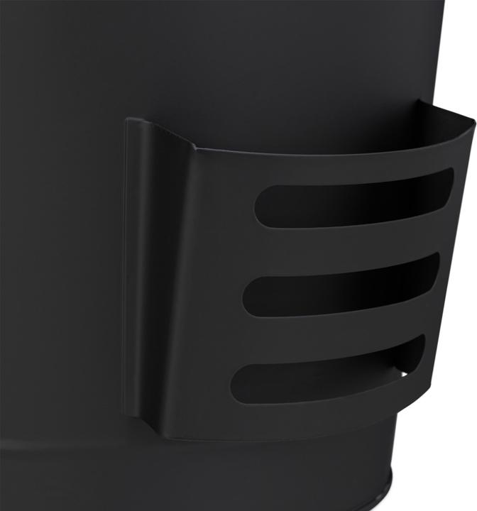 Actual product image Relaxdays Ash Bucket with Lid and Shovel (38 x 33 x 47.5 cm)