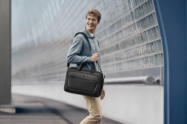 Produktbild Wenger Meteor Brief 16 - 17" Laptop-Tasche mit Tablet-Fach - schwarz (17")