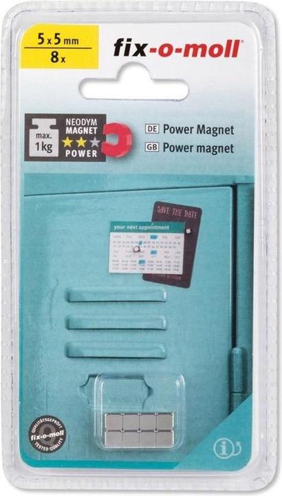 Fix-o-moll MAGNET CUBE 3562805 8PCS (8 x)