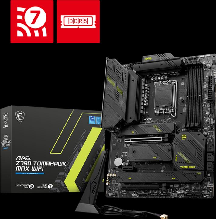 Produktbild MSI Mag Z790 Tomahawk Max Wifi (LGA 1700, Intel Z790, ATX)