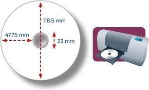 Produktbild MyMedia 1x50 DVD-R 4,7GB 16x Speed Printable Wrap (50 x)