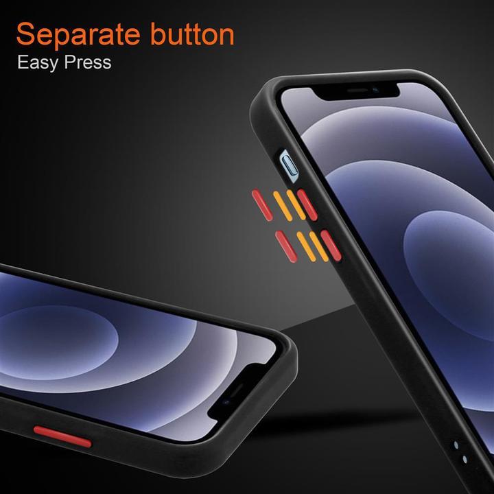Actual product image Cadorabo Hybrid Matt Cover (Apple iPhone 12 mini)