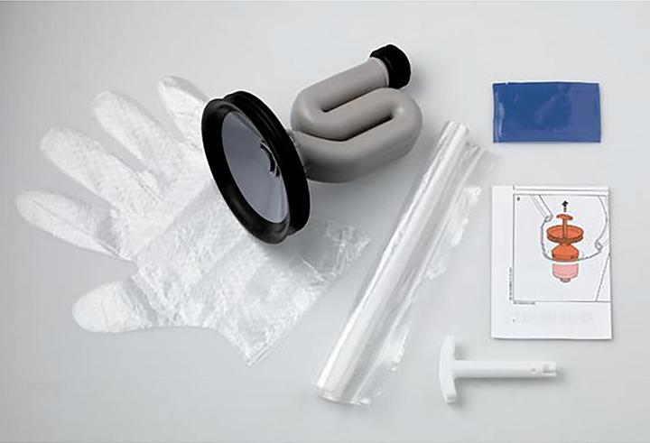 Laufen Siphon, 1 litro, set di ricambio per orinatoi, H8941960000001