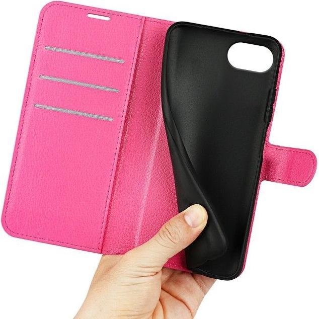 Actual product image MU Classic Litchi Leder Bookcover Series (Apple iPhone 16e)