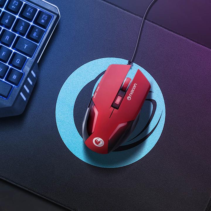 Produktbild Nacon Gaming GM-105 Optical Gaming Maus - rot (PC) (Kabelgebunden)