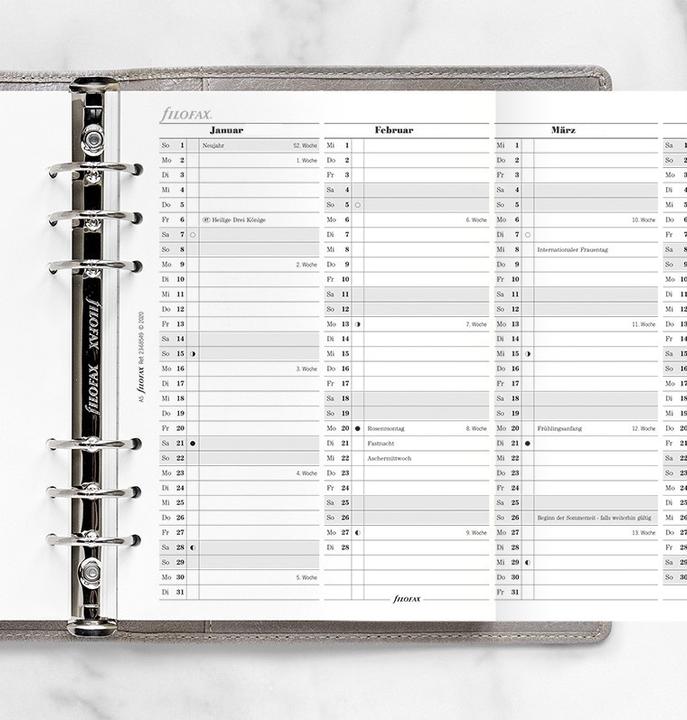 Immagine prodotto Filofax A5 PIANO ANNUALE 2025 TEDESCO (A5, Tedesco)